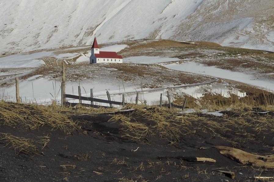 Hoog en laaglanden van IJsland Afbeelding